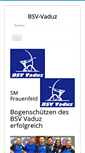 Mobile Screenshot of bogensport.li