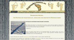 Desktop Screenshot of bogensport.biz